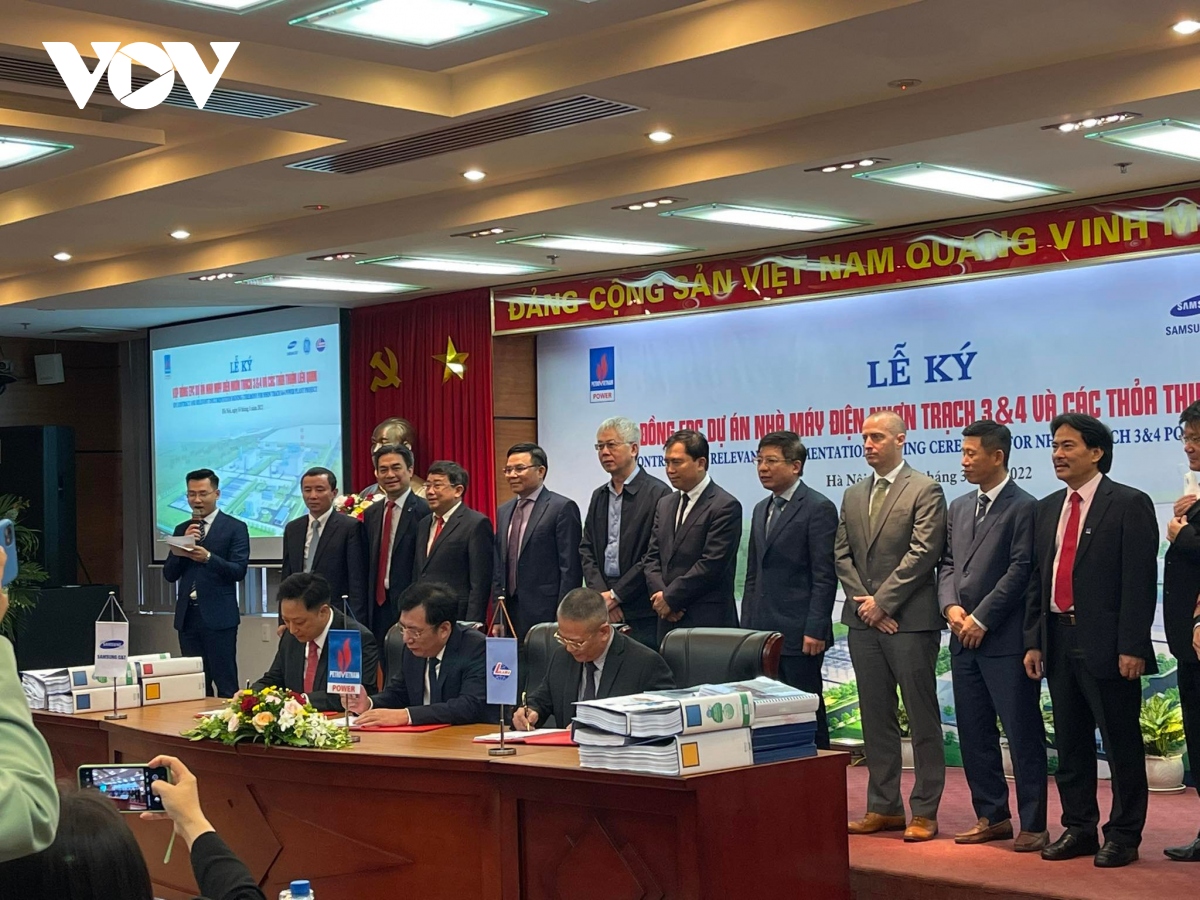 PV Power, Samsung, LILAMA sign EPC Contract for Nhon Trach project